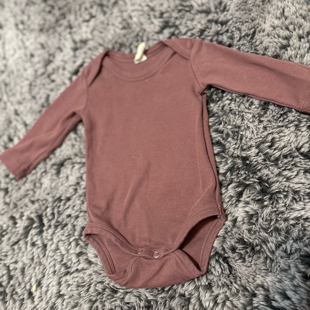 Kate Quinn Long Sleeve Bodysuit - Mauve